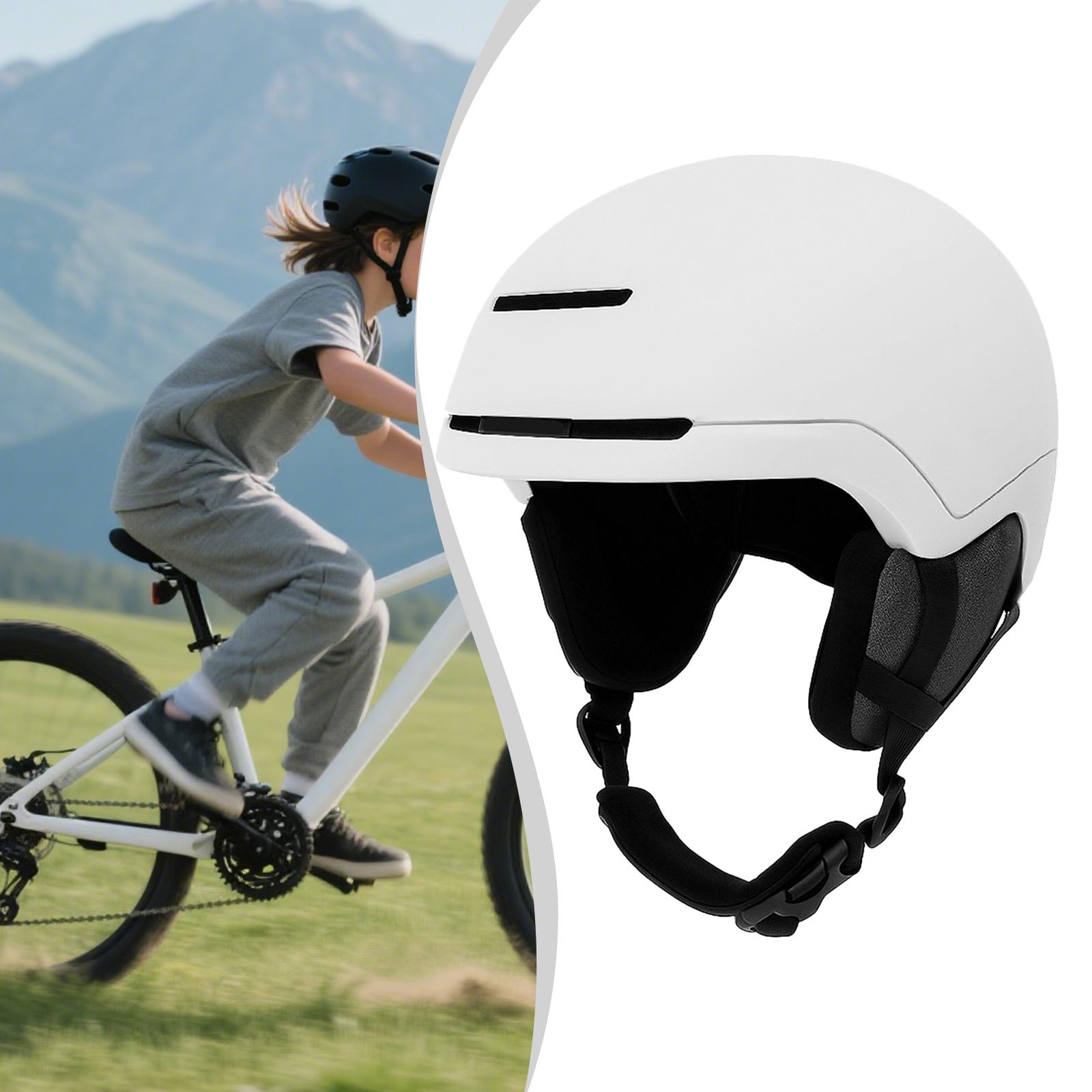 Sports Snowboarding Helmet Skateboard Bike Helmet Breathable Lining for Outdoor Skiing Teenagers Adults