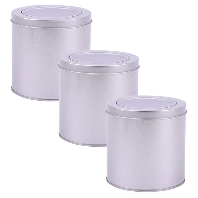 unbranded 3Ud Plateadas Para Almacenaje De Té Café Y Secos Con Excelente