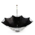 thumbnail image 3 of Double Layer Embroidered Lace Umbrella Three Folding Anti-uv Windproof, 3 of 7