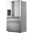 thumbnail image 3 of Sharp 22.6 (Cu. Ft.) French Door Counter Depth Refrigerator Stainless Steel (SJG2254FS), 3 of 4