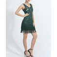 thumbnail image 2 of Short Flapper Dress For Wedding Guest Party Twenties 1920S Themed Women, 2 of 3