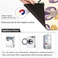 thumbnail image 4 of Yayeee Magnetic Dishwasher Cover for The Front Decoration Home Kitchen Machine Sticker Protector, Beige Floral Pattern, 4 of 6