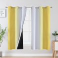 thumbnail image 1 of Cortina Estelar Textiler Ombre Blackout Thermal 107x160 cm, 1 of 9