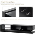 thumbnail image 4 of Belmo TV Stand with LED Color Changing Lights - Black, 4 of 20