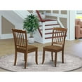 thumbnail image 2 of East West Furniture Dining Chair Mahogany, DAC-MAH-C, 2 of 2