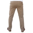 thumbnail image 3 of Pantalón de gabardina stretch John Silver  Corte recto color caqui, 3 of 4