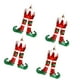 thumbnail image 4 of 4 adornos navideños para piernas de elfo, para árbol de Navidad, decoración novedosa para el hogar. Estilo B, 4 of 9