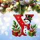 thumbnail image 4 of 26 Letters Christmas Tree Decoration Pendant Christmas Tree Ornaments Personalized DIY Christmas Ornaments Christmas Decoration Xmas Tree Hanging Decor Feature, 4 of 4