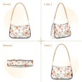 thumbnail image 7 of FORMRS Womens Shoulder Bag with Chain Strap Clutch Purse Cute Tote Handbag, Orange Floral Blooms, 7 of 7