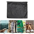 thumbnail image 4 of Handbag Covers Travel Storage Bag Household Storage Bag Dust Bag Storage Bags Beam Port Silk Black 60X50CM 2 Pcs, 4 of 6