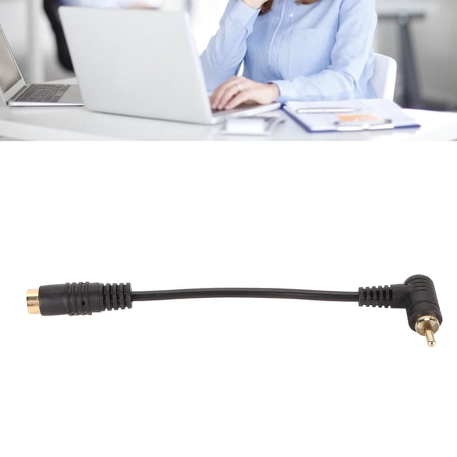 4pin Video To 90 Degree Cord, Explosion Proof Video To Cable Plug and Play for Set Top Box for Video Camera