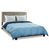 Mainstays Reversible Microfiber Down Comforters in Choice of Colors and Sizes