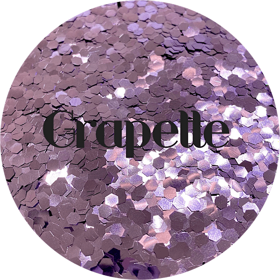 Glitter Heart Co. Glitter - High Quality Polyester Glitter - Grapette- Metallic Purple Chunky – 1 oz Bag