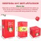 thumbnail image 4 of Caja de Regalo Sorpresa Crea Un Regalo Sorprendente Sobre Rojo Que Rebota Caja de Regalo Romántica, 4 of 7