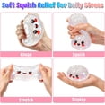 thumbnail image 3 of Glitter Dumpling Squishy Toys with Steamer, 8.5cm Large Shimmer Bao Stress Relief Fidget Toy for Desktop Decor, Novelty Gift & Party Favors, 3 of 6