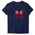 thumbnail image 4 of RXMEKW Chemises à Manches Courtes pour Femmes, T-Shirts Décontractés Imprimés à Col Rond pour Femmes, 4 of 5