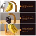 thumbnail image 4 of Support à Bananes 1 Pce Support à Bananes pour Comptoir de Cuisine en Bambou, 4 of 5