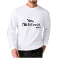thumbnail image 2 of Yusimy Men's Loose-Fit Letter Print Crew Neck Long Sleeve Casual Tee Fashion Trendy Style, 2 of 5