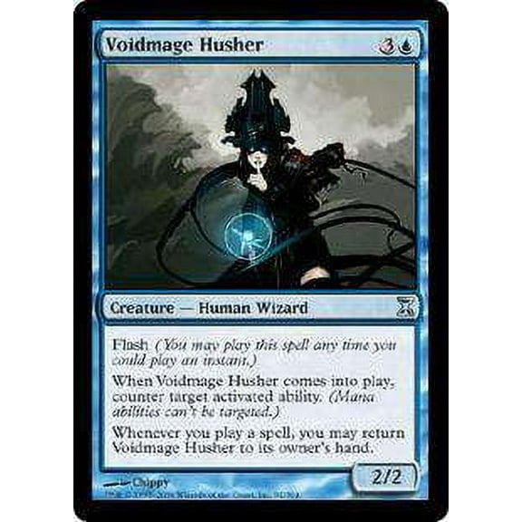 MtG Time Spiral Uncommon Voidmage Husher (Foil) #92