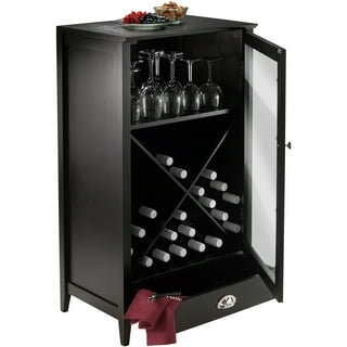 Winsome beynac bar cappuccino wine cabinet new arrivals
