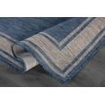 thumbnail image 5 of Beverly Rug Floral Bordered Washable Outdoor Indoor Area Rugs 10x14 Navy, 5 of 8