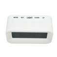 thumbnail image 1 of Despertador LCD Para Niños, Despertador Digital Función De Repetición Diseño De Retroiluminación Alarmas Musicales Para La Escuela Para El Dormitorio ANGGREK Blanco, 1 of 8