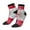 3 Black, variant on Women Men Athletic Socks North Carolina Flag Painted Cushioned Quarter Ankle Socks