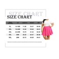 thumbnail image 6 of TIYOMI Plus Size Skirts 5X For Women Hot Pink Mini Stretchy Skirts Swing A Line Hidden Zipper Skirt Skater Skirt Flared Casual Fall Winter Skirts 5XL 26W 28W, 6 of 6
