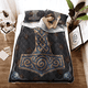 thumbnail image 3 of Juego de Cama Colcha Vikinga - Martillo Vikingo - Juego de Cama Colcha Vikinga RLT12, 3 of 5
