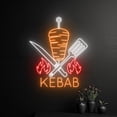 thumbnail image 3 of Handmadetneonsign Kebab Neon Sign, Doner Kebab Led Light, Kebab Neon Light, Grill Meat Led Sign, 3 of 5