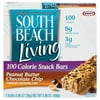 South Beach Living: 100 Calorie Peanut Butter Chocolate Chip 6 Ct Snack Bars, 5.88 Oz