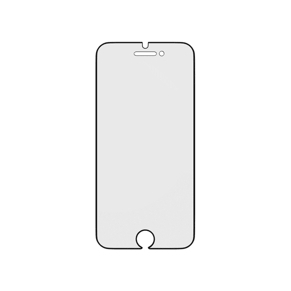 Replacement Casper Pro Silicone Tempered Glass Compatible For iPhone 6 Plus / 6S Plus / 7 Plus / 8 Plus (Retail Pack) (Clear)