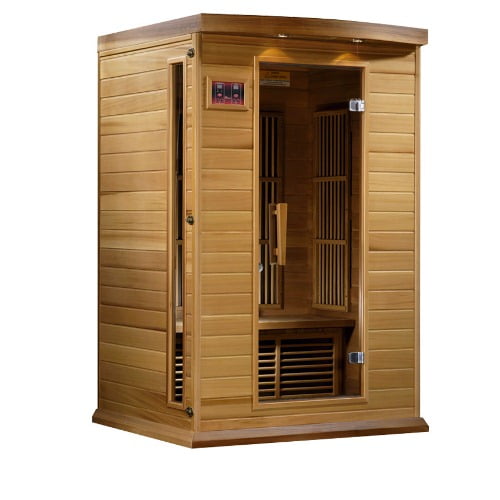 Far Infrared Sauna by Maxxus 2 Person Red Cedar by Maxxus Saunas