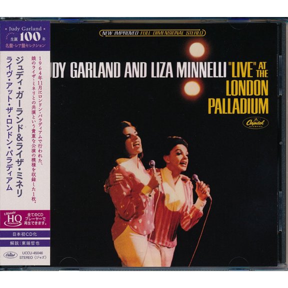 Judy Garland - Live At London Paradium - UHQCD - Music & Performance - CD