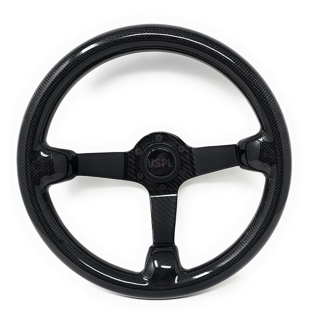 U.S. Performance Lab Real Carbon Fiber Steering Wheel WHEEL-CF007