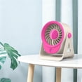 thumbnail image 4 of Virelaxpo Adjustable Speed Plug-in Desktop Fan, Quiet Compact Mini Table Fan for Personal Cooling in Home Office, Desk, and Bedroom Settings, 4 of 6