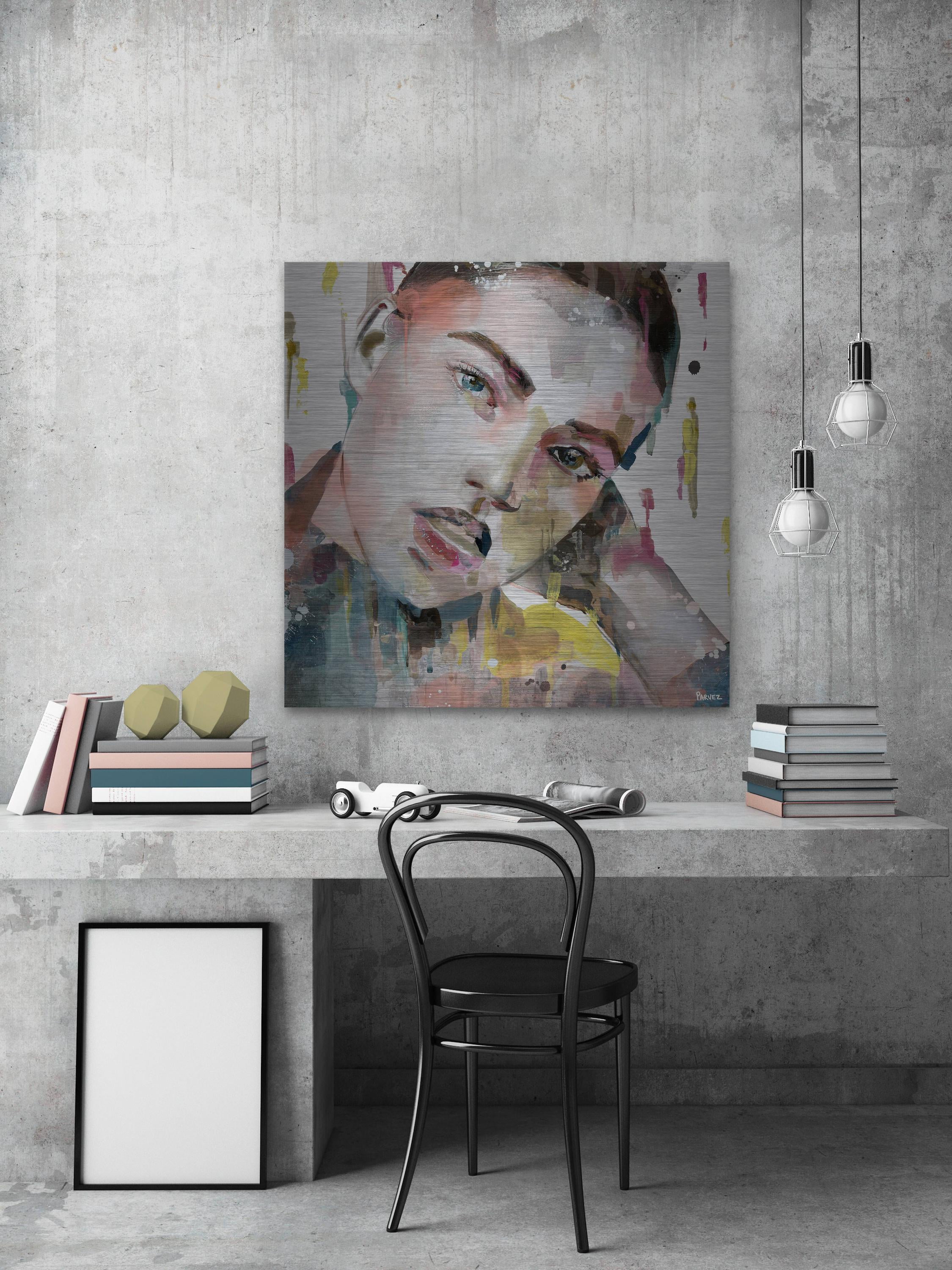 Parvez Taj Alluring Chic Aluminum Wall Art