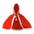 thumbnail image 2 of Capa navideña infantil, disfraz de Papá Noel para Halloween y carnaval, juegos de rol, 2 of 8