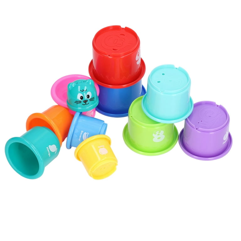 Stacking Cups Spinning Bath Toys For Baby Kids Girls Boys 123 Year Old  Toddlers