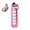 Pink, variant on WNFJR 550ml Portable Solid Color Flip Water Bottle - Leak Proof Outdoor Plastic Cup with Strap, Large Capacity Camping & Sports Travel Mug - Reusable Drink Container