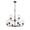 thumbnail image 7 of 9609-RBZ Millennium Lighting Moven - 9 Light Chandelier-26.75 Inch Tall and 28 Inch Wide     -Traditional Installation, 7 of 7