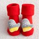 thumbnail image 5 of Calcetines antideslizantes navideños para bebés y niños pequeños con patrón de dibujos animados en 3D, calentadores de pies, M, 5 of 5