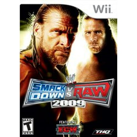 WWE Smackdown vs Raw 2009 - Nintendo Wii (Best Wwe Smackdown Vs Raw Game)
