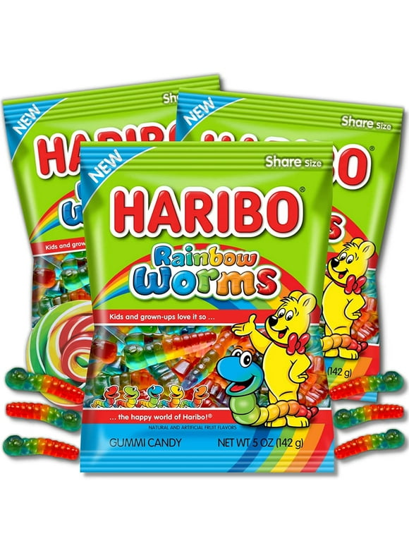 Gummy worms in Gummy & Chewy Candy