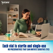 Systane Hydration Preservative Free Liquid Drops for Dry Eye Relief and Daily Use, 30 Vials