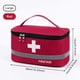 thumbnail image 3 of Advancent Bolsa de botiquín de primeros auxilios Bolsas de medicina de mango ligero portátil Caja médica de ahorro de espacio Negocios de Type2 NO2, 3 of 6