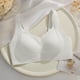 thumbnail image 4 of Brasieres de Mujer Sujetador Push up de Látex sin Costuras para Mujer, Talla Pequeña, Talla Grande, con Tiras de Gelatina, Soporte Suave, Cómodo, Malla Transpirable, Copa Fija. Extra Grande, 4 of 5