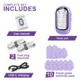 thumbnail image 6 of TENs Unit Muscle Massager with Dual channels, 24 Modes & Reusable Pads.Rechargeable Device for Daily Use, 6 of 8