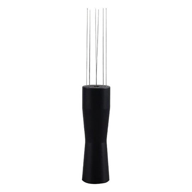 café polvo manipulador 58mm 51mm distribuidor Espresso agitador para el hogar barista - Negro Sunnimix Sabotaje de café
