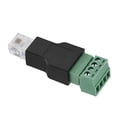thumbnail image 1 of Terminal De Tornillo RJ11 RJ11 6P4C Masculino A 4 Pin El Adaptador Del Conector Del Terminal Del Tornillo Con Anti-Interferencia Blindada Para Los Cubos De Módem, 1 of 7